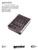 Gemini PS-626X Benutzerhandbuch