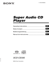 Sony SCD-CE595 Benutzerhandbuch