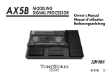 Korg AX5B Benutzerhandbuch