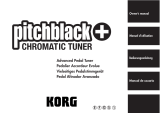 Korg Pitchblack+ Benutzerhandbuch