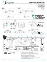 Ergotron Dual Display Lift Stand Benutzerhandbuch