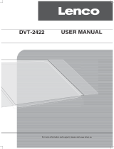 Lenco DVT-2422 Benutzerhandbuch