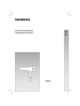 Siemens ph 8760 d professional sensation Bedienungsanleitung