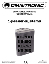 Omnitronic KB-215 Benutzerhandbuch