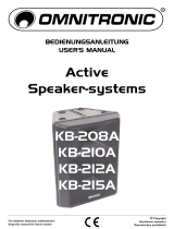 Omnitronic KB-208 Benutzerhandbuch
