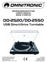 Omnitronic DD-2520 Benutzerhandbuch