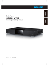 NOXON M740 Benutzerhandbuch