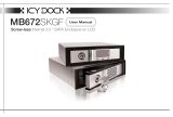 Icy Dock MB672SKGF-BB Benutzerhandbuch