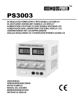 HQ-Power PS3003 Benutzerhandbuch