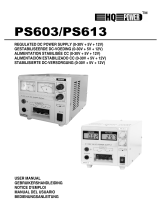 Velleman PS613 Benutzerhandbuch