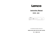 Lenco DVD-225 Bedienungsanleitung