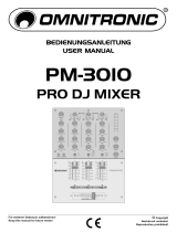 Omnitronic PM-3010 Pro Benutzerhandbuch