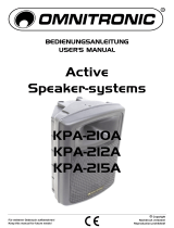 Omnitronic KPA-212A Benutzerhandbuch
