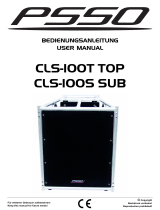 PSSO CLS-100T TOP Benutzerhandbuch