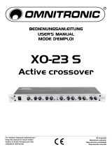 Omnitronic XO-23 Benutzerhandbuch