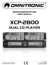 Omnitronic XCP-2800 Benutzerhandbuch