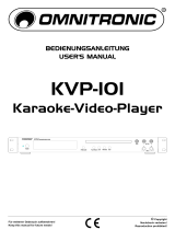Omnitronic KVP-101 Benutzerhandbuch