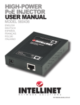 Intellinet 1-Port High-Power PoE Injector Benutzerhandbuch