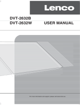 Lenco DVT-2632W Benutzerhandbuch