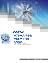 MSI A55M-P35 series Benutzerhandbuch