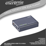 Energenie DSC-HDMI-SVIDEO Benutzerhandbuch