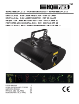 HQ Power Krystal RGV380 RGV laser projector Spezifikation