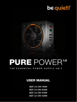 BE QUIET! Pure Power L8 CM 630W Benutzerhandbuch