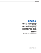 MSI G4m-P25 Benutzerhandbuch