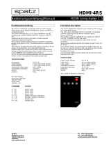Spatz HDMI-4RS Datenblatt