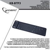 Gembird KB-BTF3-B-US Benutzerhandbuch