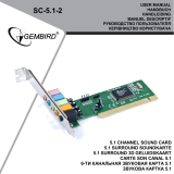 Gembird 5.1 channel sound card Benutzerhandbuch