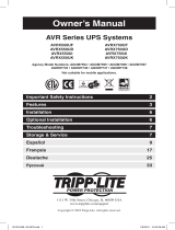 Tripp Lite AVRX550UI Benutzerhandbuch