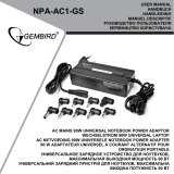 Gembird NPA-AC1-GS Benutzerhandbuch