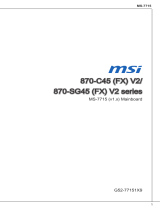 MSI 870-C45 (FX) V2 Benutzerhandbuch