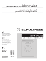 Schulthess Spirit proLine WEI 9100 Bedienungsanleitung