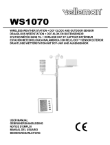 Velleman WS1070 Benutzerhandbuch