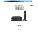 BlueWalker PowerWalker VI 3000RT LCD/UK Benutzerhandbuch