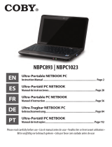 COBY electronic NBPC893 Benutzerhandbuch