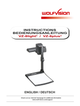 WolfVision VZ-8light³ Benutzerhandbuch