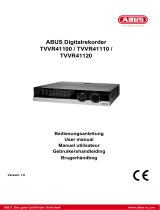 Abus TVVR41120 Benutzerhandbuch