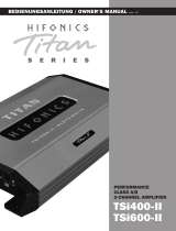 Hifonics TSI600-II Bedienungsanleitung