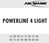 ANSMANN Powerline 4 Light Bedienungsanleitung