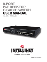 Intellinet 8-Port PoE+ Desktop Gigabit Switch Benutzerhandbuch