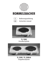 Rommelsbacher TL 2595/A Benutzerhandbuch