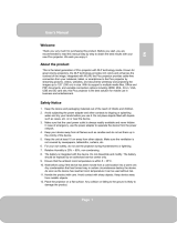AIPTEK PocketCinema V150W Benutzerhandbuch