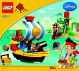 Lego Jake's Pirate Ship Bucky Benutzerhandbuch