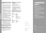 Reloop RHP-5 Benutzerhandbuch