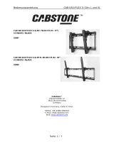 Cabstone Cabstone TV EasyFlex SuperSlim Benutzerhandbuch