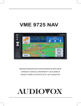 Audiovox VME 9725 NAV Bedienungsanleitung