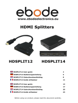 Ebode HDSPLIT14 Benutzerhandbuch